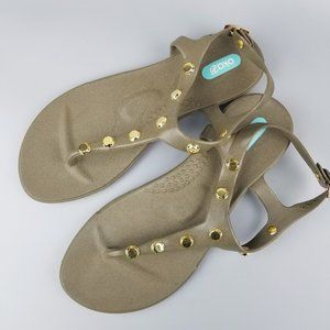 OKA B. Womens 7 EU 37 Sandals Slingback Thong